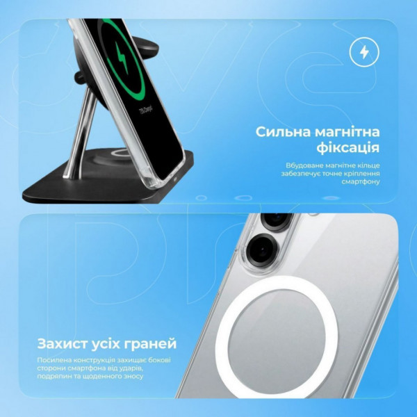 Чохол Proove Clear Case with Magnetic Ring для Xiaomi 17T (PCCLX0T01701)