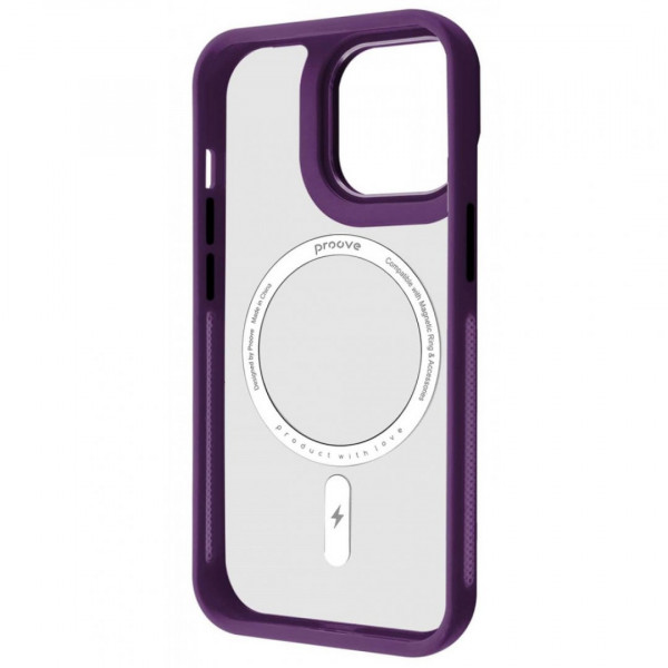 Чехол Proove Clear Essence Case with Magnetic Ring для iPhone 14 Pro Pink Sand (PCCEIP14P028)