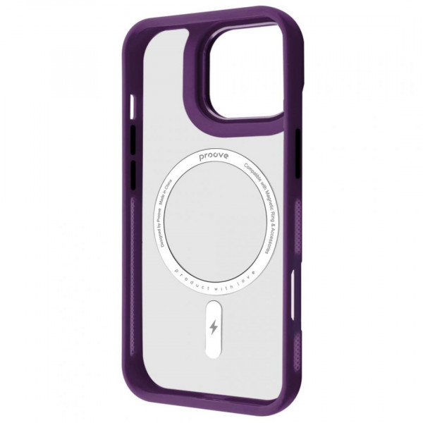 Чехол Proove Clear Essence Case with Magnetic Ring для iPhone 16 Pro Max Midnight Blue (PCCEIP16PM08)