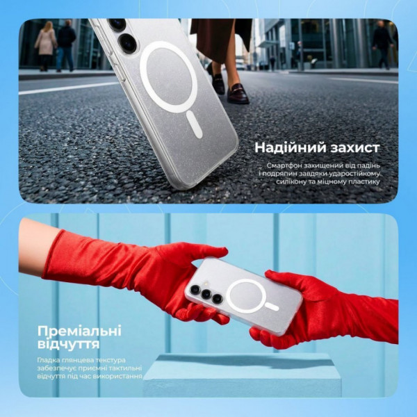 Чехол Proove Cuprum Case with Magnetic Ring для Samsung Galaxy S23 Ultra White (PCCCSGSU2314)