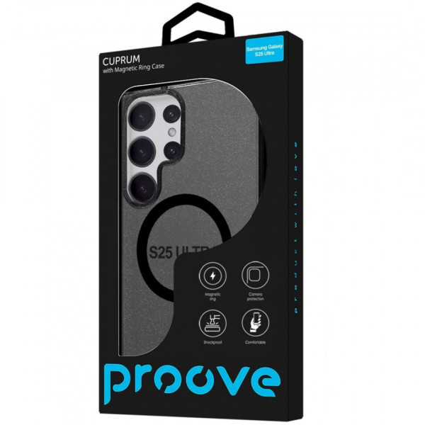 Чехол Proove Cuprum Case with Magnetic Ring для Samsung Galaxy S25 Ultra White (PCCCSGSU2514)