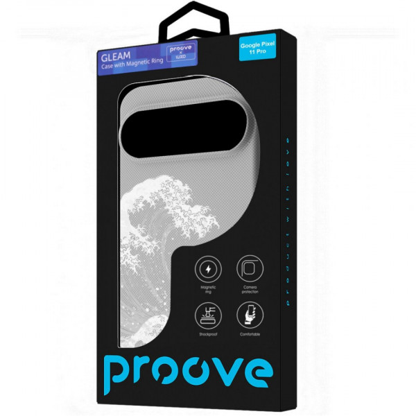 Чехол Proove Gleam Case with Magnetic Ring для Google Pixel 11 Pro Silver Storm (PCGCGPGP1169)