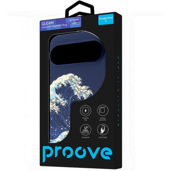 Чехол Proove Gleam Case with Magnetic Ring для Google Pixel 9 Crimson Storm (PCGCGPG00972)