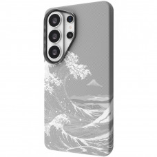 Чехол Proove Gleam Case with Magnetic Ring для Samsung Galaxy S26 Ultra White Waves (PCGCSGSU2670)