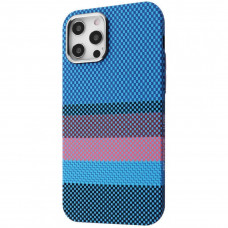 Чехол Proove Gleam Case with Magnetic Ring для iPhone 12 Pro Max Blue Borders (PCGCIP12PM63)