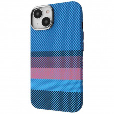 Чехол Proove Gleam Case with Magnetic Ring для iPhone 15 Blue Borders (PCGCIP150063)