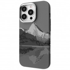 Чохол Proove Gleam Case with Magnetic Ring для iPhone 16 Pro Silver Peak (PCGCIP16P069)