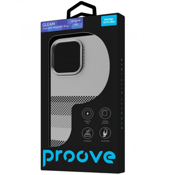 Чохол Proove Gleam Case with Magnetic Ring для iPhone 16 Pro Max Red Sunset (PCGCIP16PMA6)