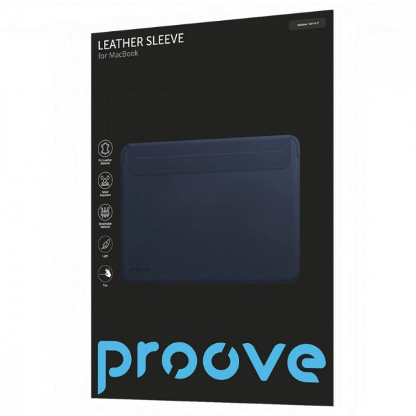 Чохол Proove Leather Sleeve для MacBook 13,6