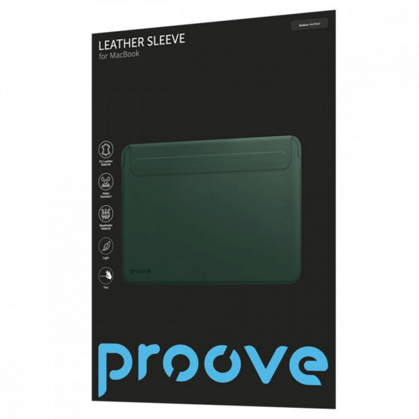 Чохол Proove Leather Sleeve для MacBook 15,4