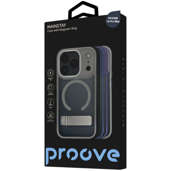 Чехол Proove Mainstay Case with Magnetic Ring для iPhone 14 Pro Max White (PCMCIP14PM14)