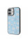 Чохол Proove Muse Fleur Case with Magnetic Ring для iPhone 17 Blue Flower (PCMFIP1700B6)