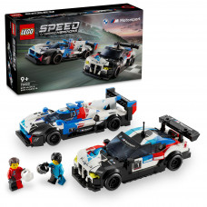 Конструктор LEGO Speed Champions Автомобілі для перегонів BMW M4 GT3 і BMW M Hybrid V8