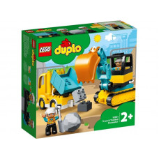 Конструктор LEGO DUPLO Вантажівка і гусеничний екскаватор