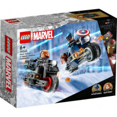 Конструктор LEGO Marvel Мотоцикли Чорної Вдови й Капітана Америка