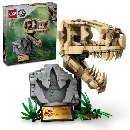 Конструктор LEGO Jurassic World Скам`янілості динозаврів: череп тиранозавра