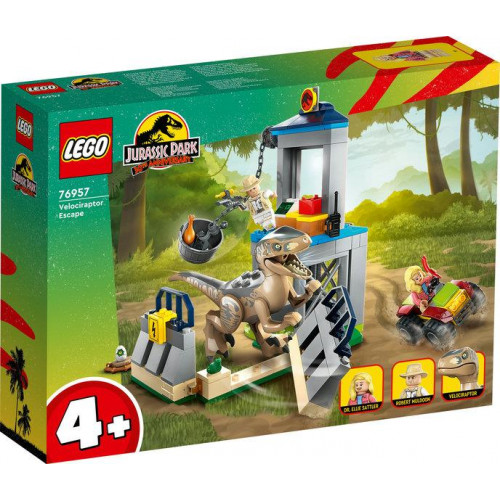 Конструктор LEGO Jurassic Park Втеча велоцираптора