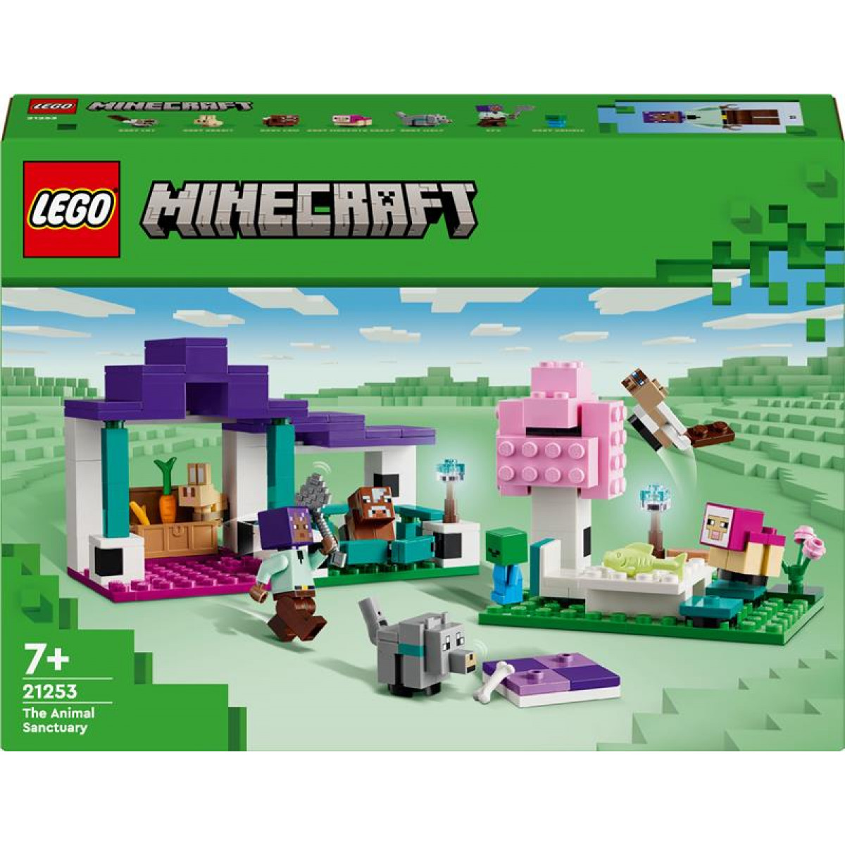 Конструктор LEGO Minecraft Притулок для тварин