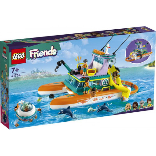 Конструктор LEGO Friends Човен морської рятувальної бригади