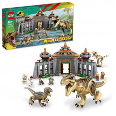 Конструктор LEGO Jurassic Park Центр відвідувачів: Атака тиранозавра й раптора