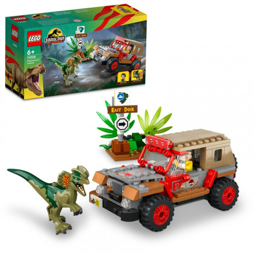 Конструктор LEGO Jurassic Park Засідка дилофозавра