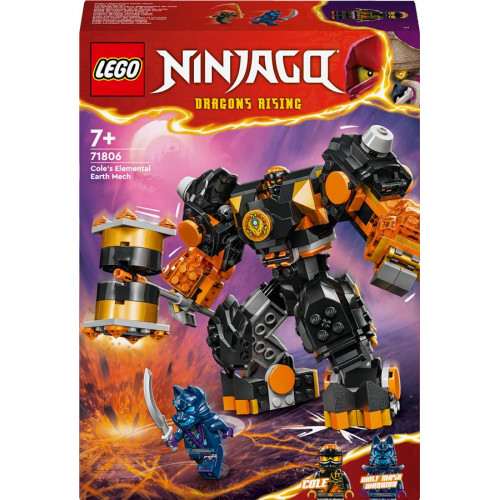 Конструктор LEGO NINJAGO Робот земної стихії Коула