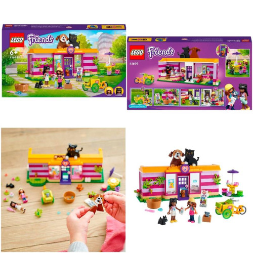 Конструктор LEGO Friends Кафе та притулок для тварин