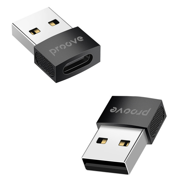 Перехідник OTG Proove Extension Type-C to USB Black (HBEX00012001)