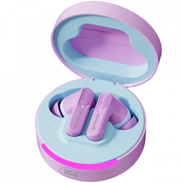 Бездротові навушники Proove Mello TWS with ANC (APP) Cotton Candy (TWML0001AP24)