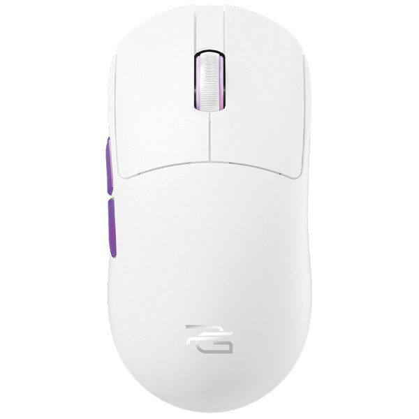Бездротова ігрова миша Proove Gaming Superfight Wireless with charging dock White/Purple (WMSW00122002)