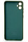 Силиконовая накладка Soft Silicone Case для Samsung A05 2023 A055 Dark Green
