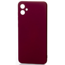 Силіконова накладка Soft Silicone Case для Samsung A05 2023 A055 Burgundy
