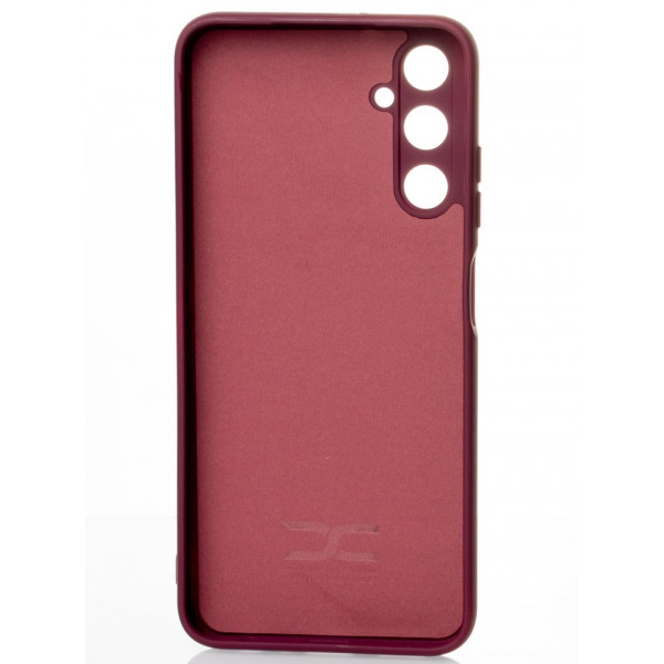 Силиконовая накладка Soft Silicone Case для Samsung A05s 2023 A057 Burgundy
