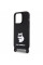Чехол Karl Lagerfeld Crossbody Silicone Choupette для iPhone 15 Pro Black (KLHCP15LSCBSCNK)