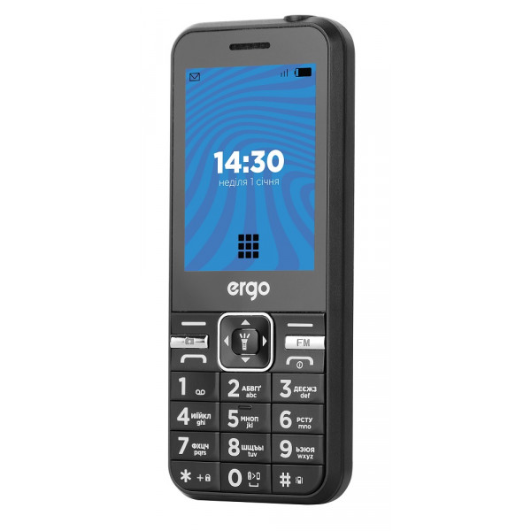 Мобільний телефон Ergo E281 Dual Sim Black