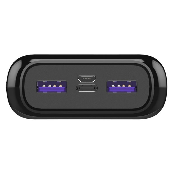 Зовнішній акумулятор Power Bank Energizer UE20011PQ-20000 mAh Li-pol+TYPE-C Black