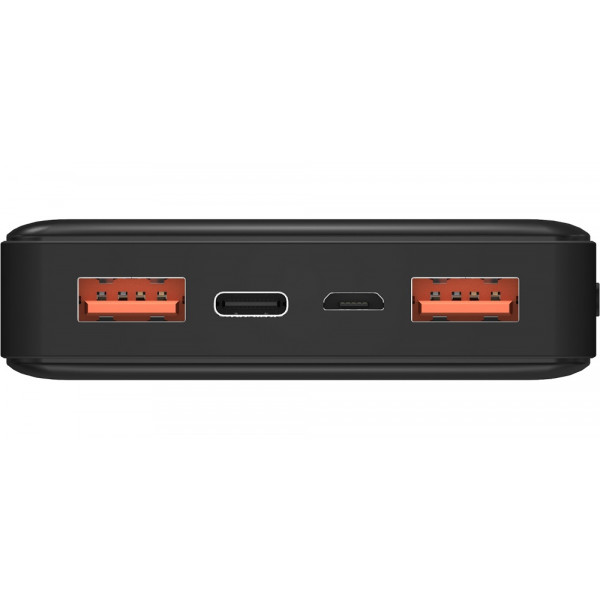 Зовнішній акумулятор Power Bank Energizer UE15002PQ-15000 mAh Li-pol+TYPE-C PD Black