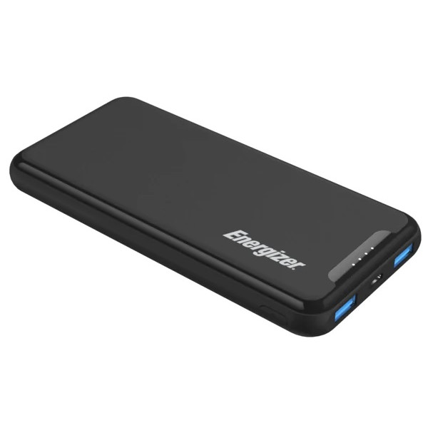 Зовнішній акумулятор Power Bank Energizer UE10052PQ-10000 mAh 18W Fast Charge Li-pol+TYPE-C Black