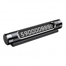 Парковочная Карта Baseus Metal Temporary Parking Number Plate Dual-Number