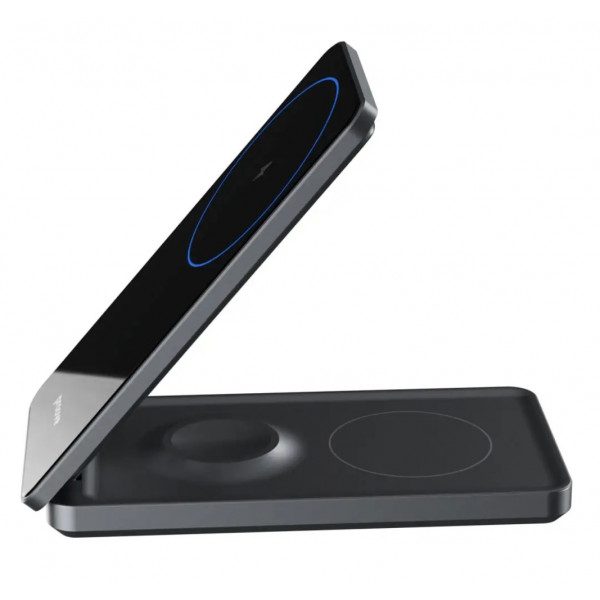 Беспроводное зарядное устройство Proove Metal Edge 3 in 1 Black (WSME15010003)