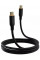 Кабель Proove Jelly Silicone Type-C to Type-C 60W 1m Black