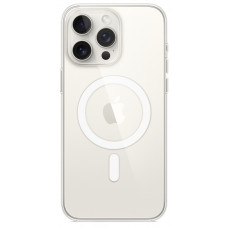 Чехол Silicone Clear Case with MagSafe iPhone 15 Pro Transparent