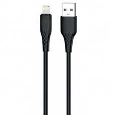 Кабель Proove GridLine USB to Lightning 2.4A (1m) Black (CCGL12001101)
