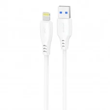 Кабель Proove Simple Silicone USB to Lightning 2.4A (1m) White (CCSS12001102)
