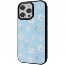 Чохол Proove Muse Fleur Case with Magnetic Ring для iPhone 15 Pro Max Blue Flower (PCMFIP15PMB6)
