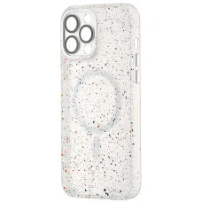 Чохол Splatter With MagSafe iPhone 12 Pro Max White