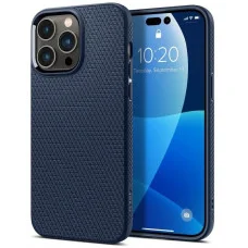 Чохол Spigen Liquid Air для iPhone 15 Pro Max Navy Blue (ACS06563)