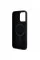 Чохол Karl Lagerfeld Silicone Karl & Choupette Ring для iPhone 15 Pro Black with MagSafe (KLHMP15LSCMKCRHK)