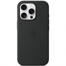 Чохол Apple Silicone MagSafe для Apple iPhone 16 Pro Black (MYYJ3ZM/A)