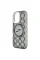 Чохол Karl Lagerfeld IML Monogram Karl & Choupette Head для iPhone 16 Pro Max Black with MagSafe (KLHMP16XHMCKMHK)